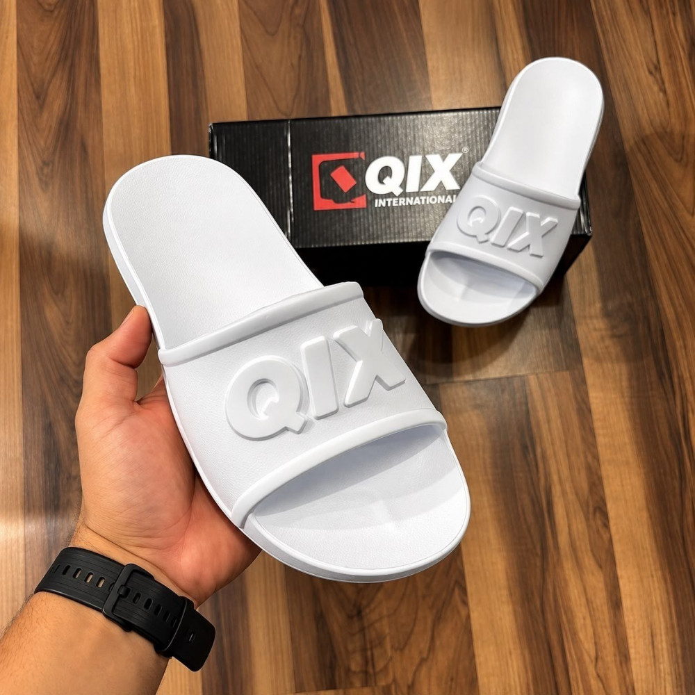 Chinelo Qix Full Casual Adulto Liso Eva