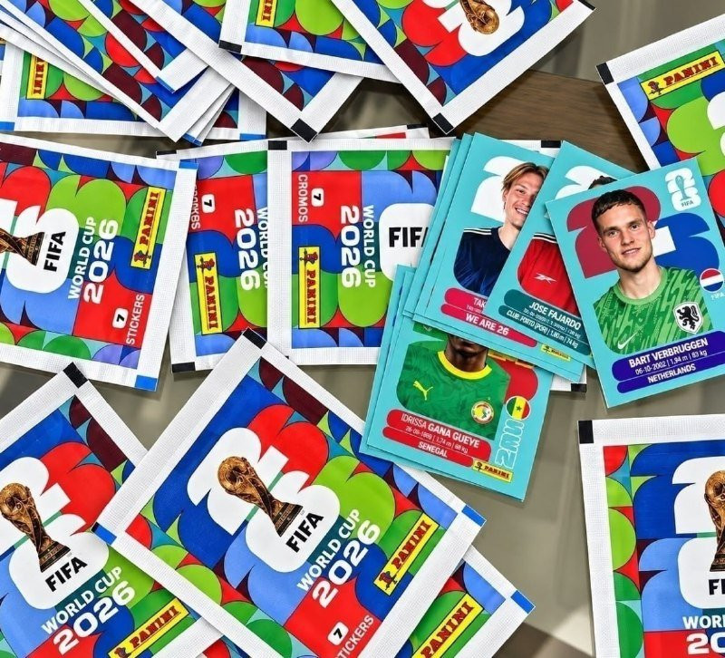 ⚽️  Kit 70 Figurinhas do Álbum Copa do Mundo 2026 (10 pacotes)