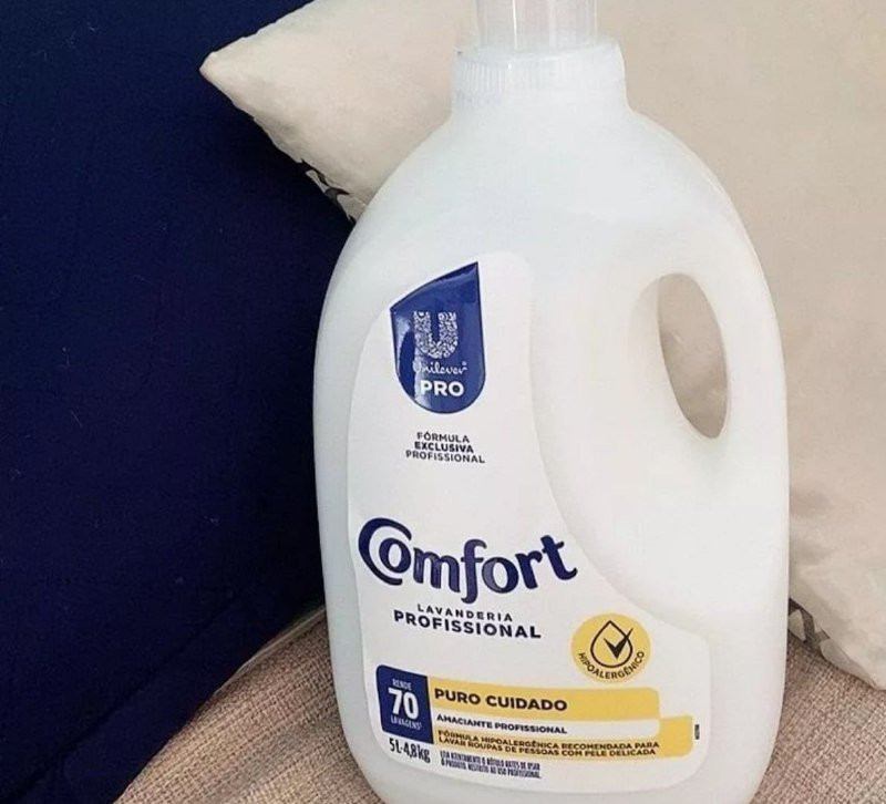 Amaciante Comfort Lavanderia Profissional Puro Cuidado 5L