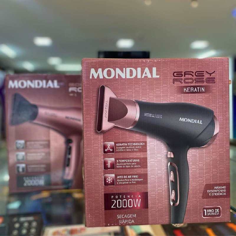 Secador de Cabelos Mondial 2000W