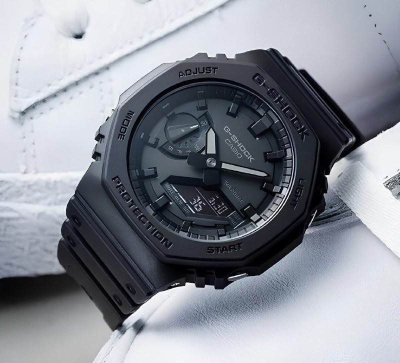 ⌚ Relógio Casio G-shock Masculino Carbon - Preto