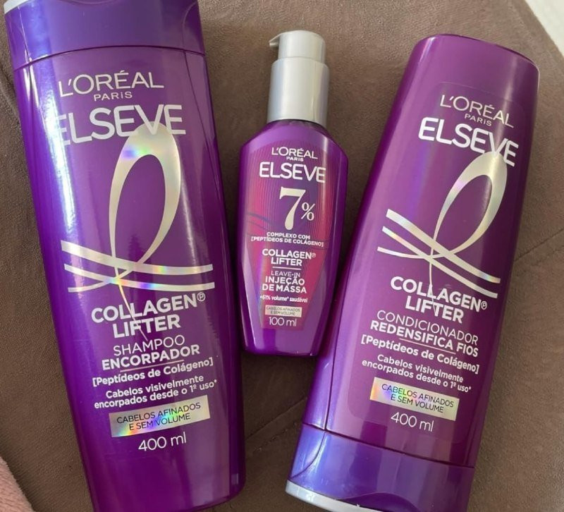 Shampoo Condicionador Sérum Elseve L'Oréal Colágeno