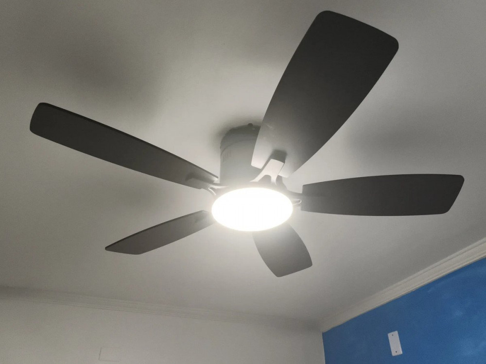 Ventilador de Teto com Luz LED Remoto