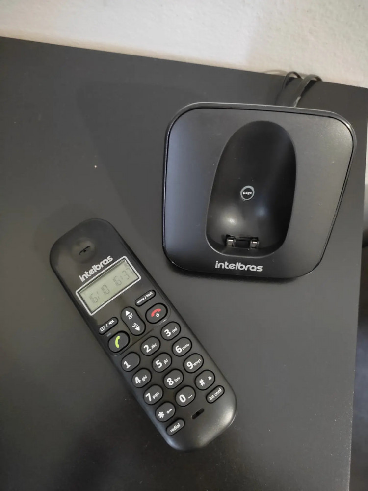 Telefone Sem Fio TS 3110 Vermelho Intelbras