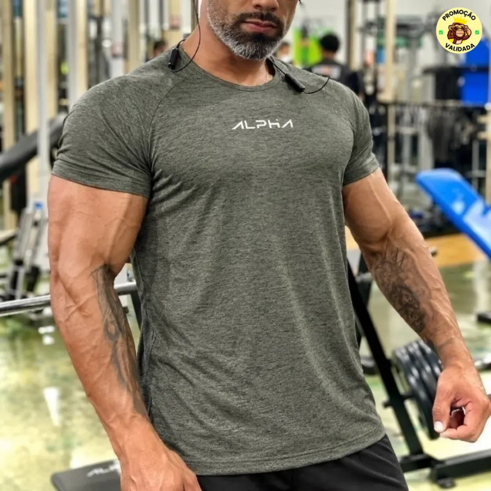 👕 Kit com 2 Camisetas New Fluid Dry Alpha