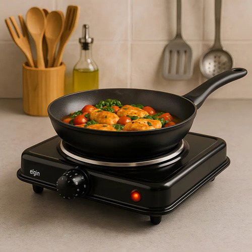 Fogão Elétrico Cooktop Elgin 1 Boca - 220V
