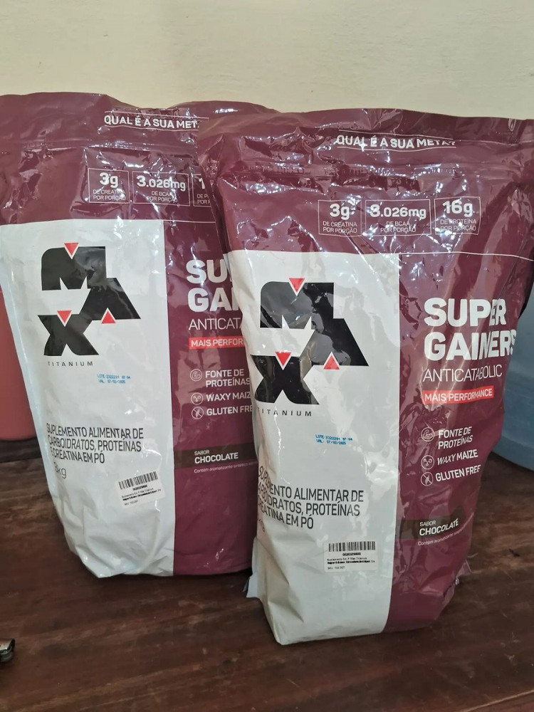 Hipercalórico 3kg Max Titanium Baunilha