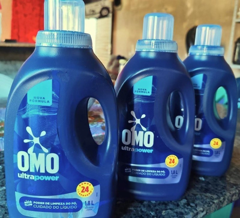 Lava-Roupas Líquido Omo Ultra Power 1,8L