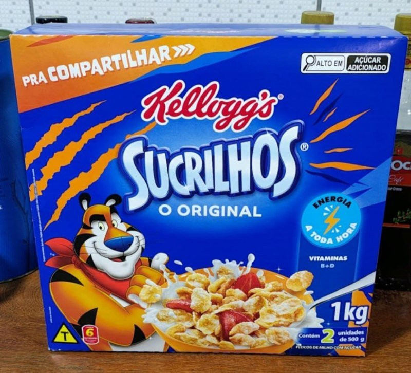 🌽 Cereal Sucrilhos Original Kellogg's 1kg