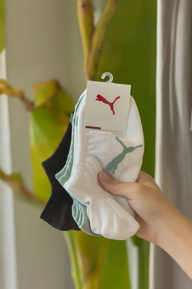 Kit 9 Pares Meias Puma Sapatilha Cano Baixo