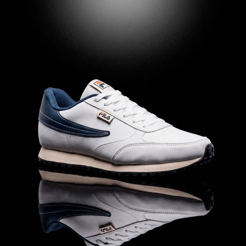 Tênis Fila Renno Classic Masculino Branco e Azul