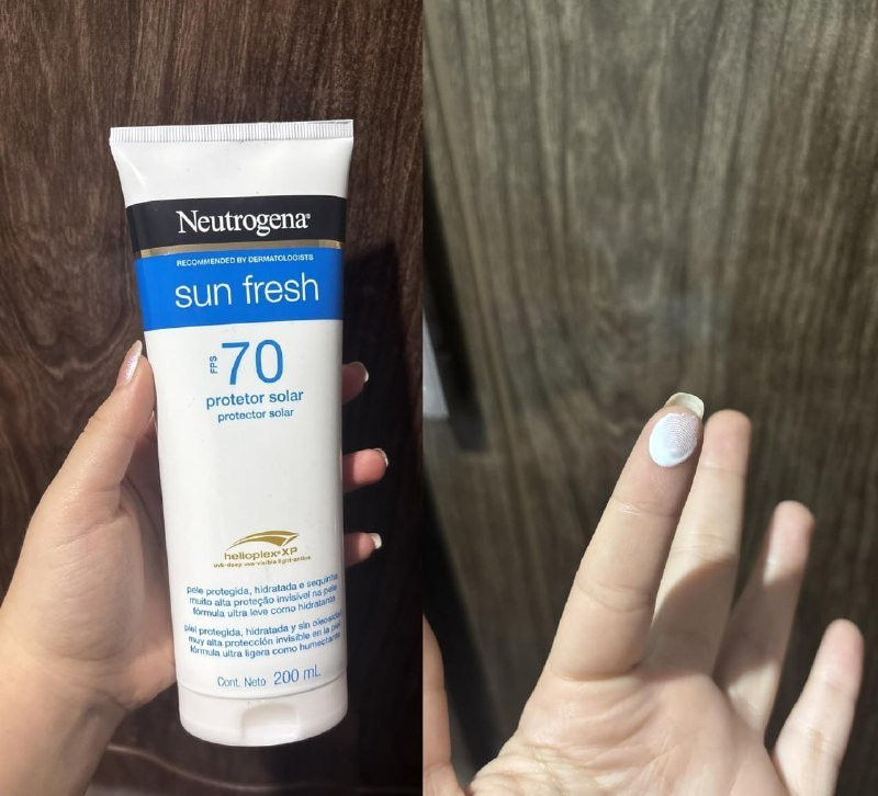 Protetor Solar Neutrogena Sun Fresh FPS 70 200ml