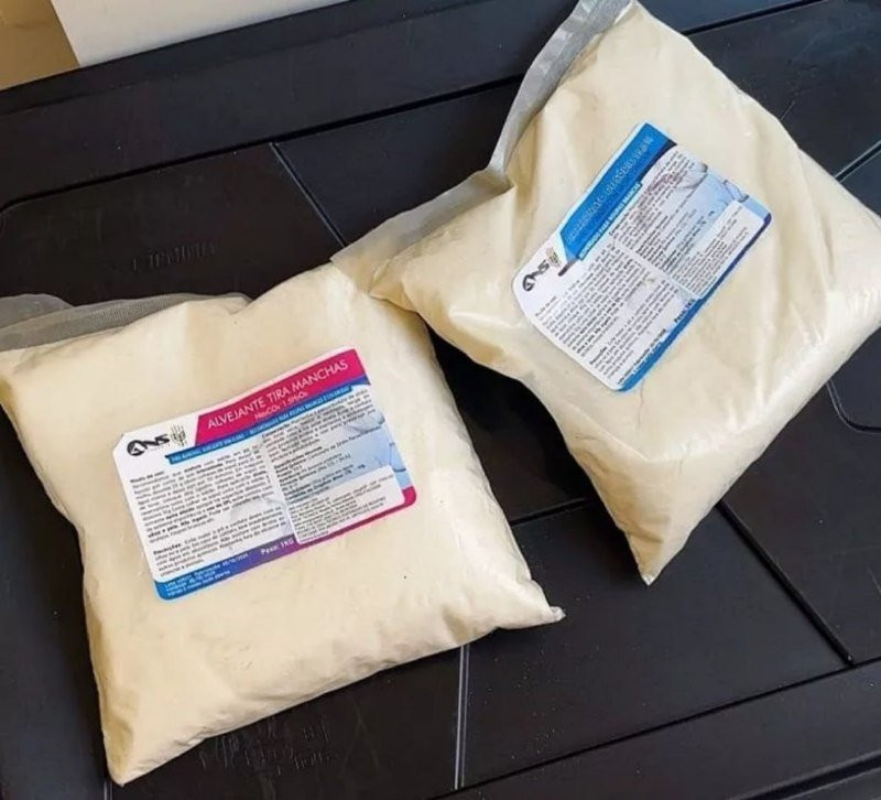 🧼  Alvejante 1kg + Percarbonato de Sódio 1kg