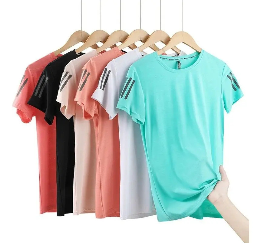 Camiseta Básica Feminina Seda Gelada