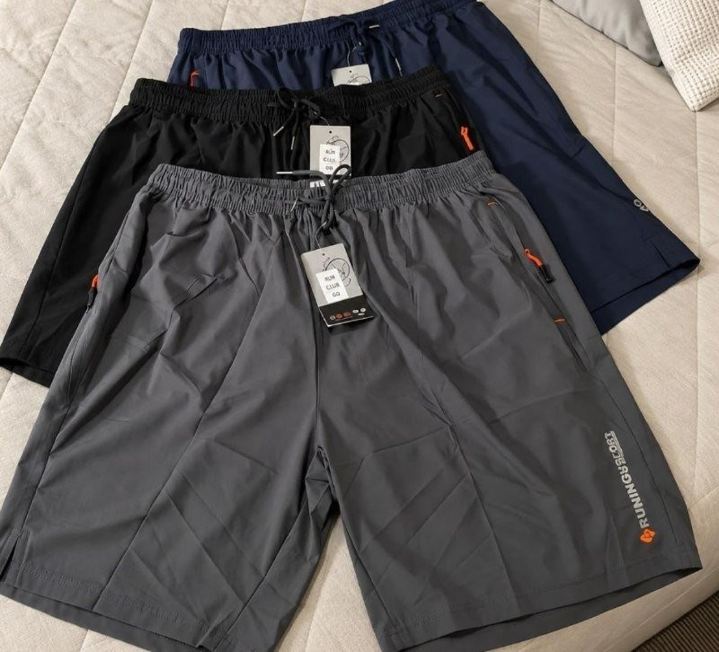 Kit com 3 Bermudas Dry Fit