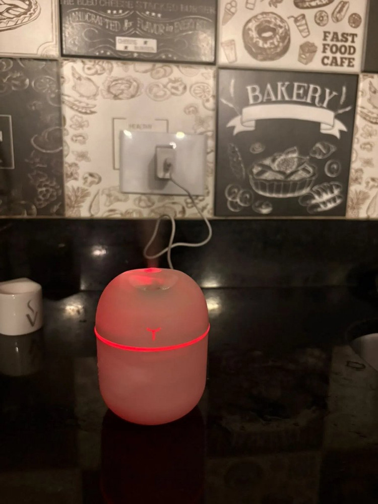 Mini Umidificador de Ar Branco 127/220v