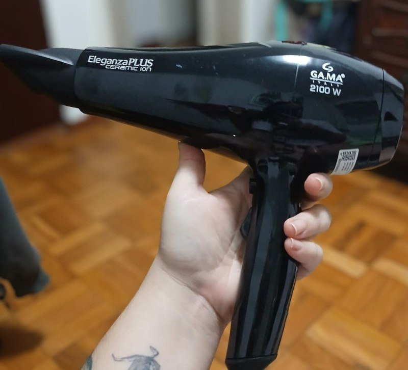 Secador de Cabelo Eleganza Plus Ceramic Ion 2100W