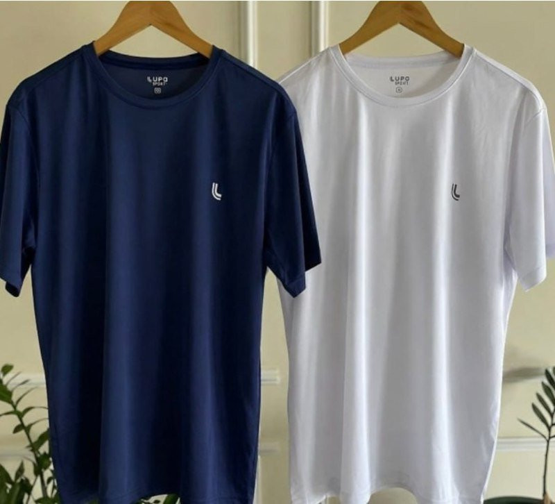 Kit 2 Camiseta Dry Fit Lupo