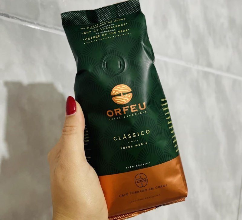 Café Orfeu Clássico em Grãos 250g