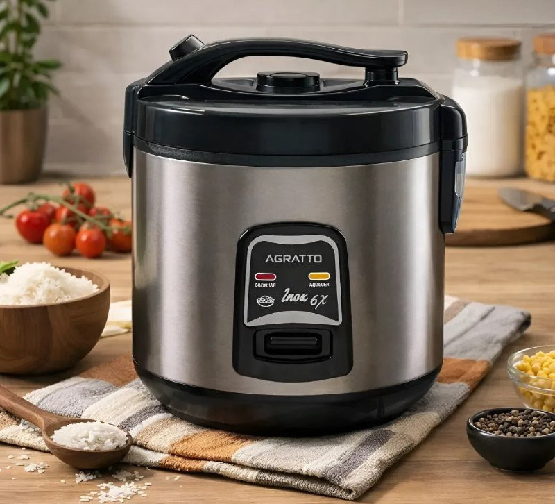 Panela Elétrica Arroz Inox Agratto 127V