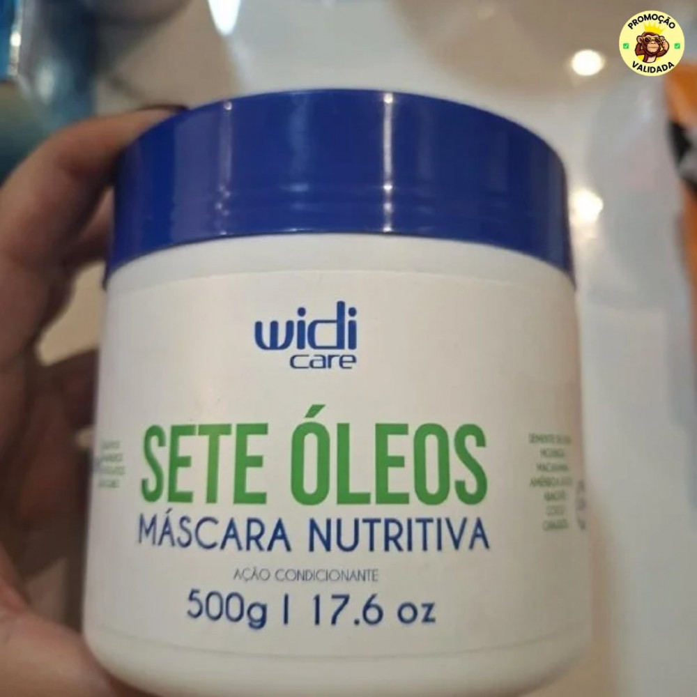 Widi Care Máscara Nutritiva Sete Óleos 1 Kg