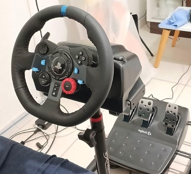 Volante e Pedais Logitech G29 Driving Force PS e PC