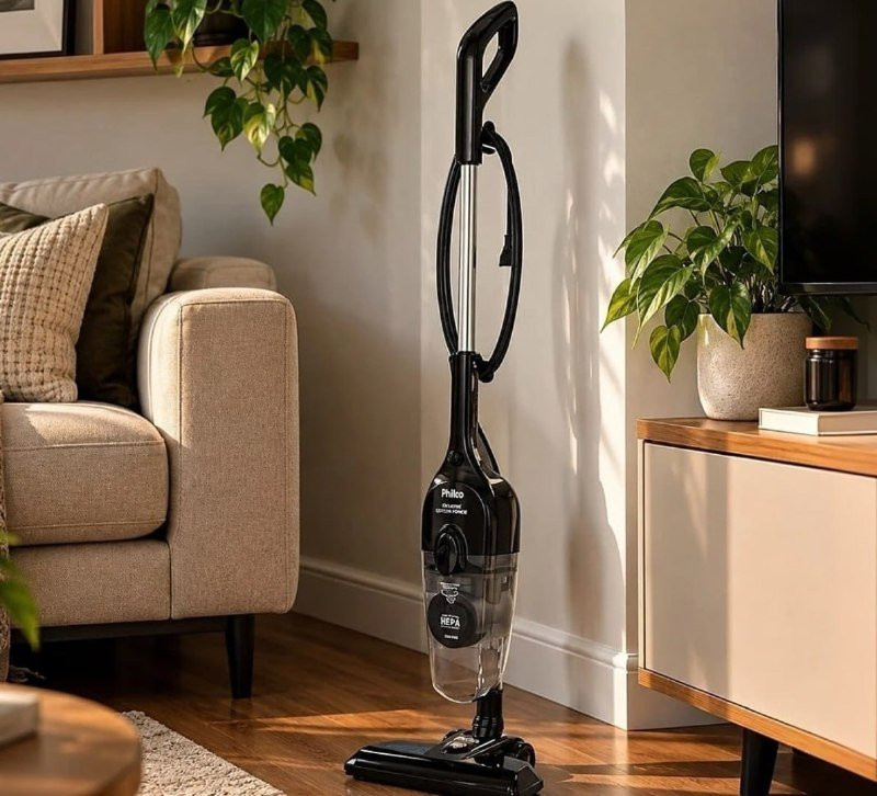 Aspirador de Pó Philco Vertical 2 em 1, 1450w 127V