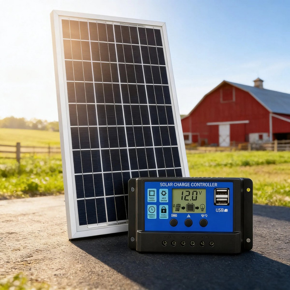 Painel Solar Fotovoltaico 30W 12V Inmetro