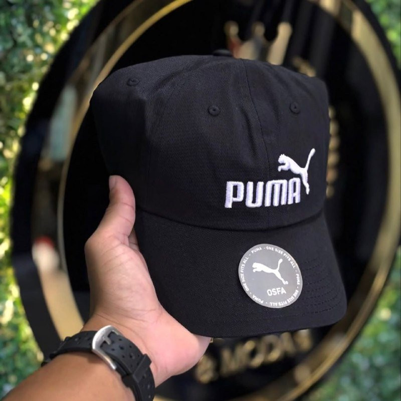 Boné Ess No.1 Logo Baseball Preto