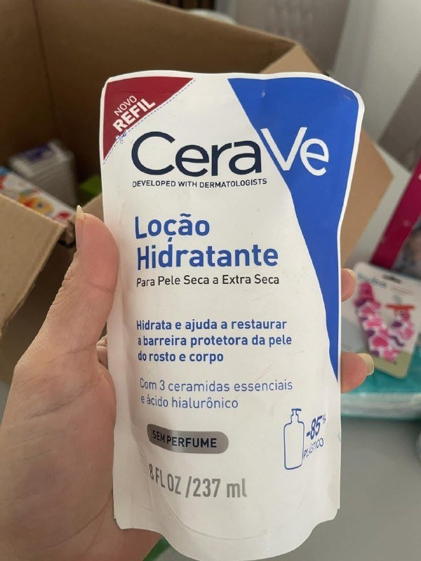 Refil Loção Hidratante Corporal para Pele Seca e Extra Seca 237mL Cerave