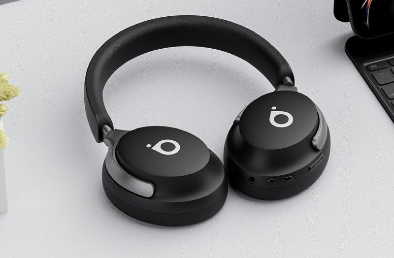 Headphone Bluetooth 5.4 com Cancelamento de Ruído Ativo ANC Basike