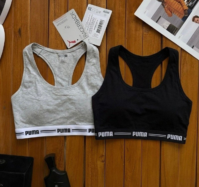 🏋️ CADE AS RATINHAS DO URUBU?Kit 2 Top Academia Puma - Opção de Cores