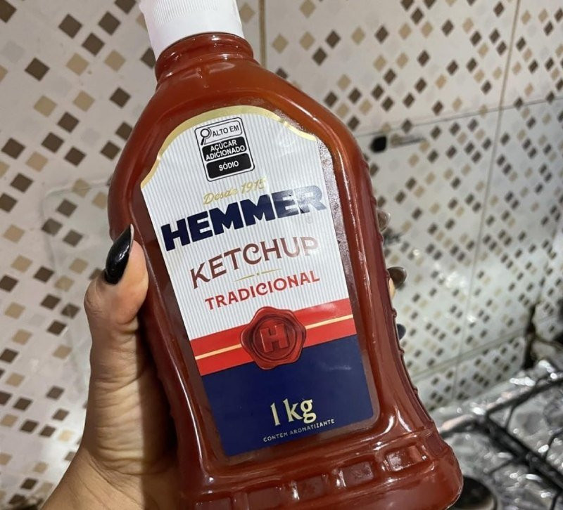 Hemmer Ketchup Tradicional Bisnaga 1kg