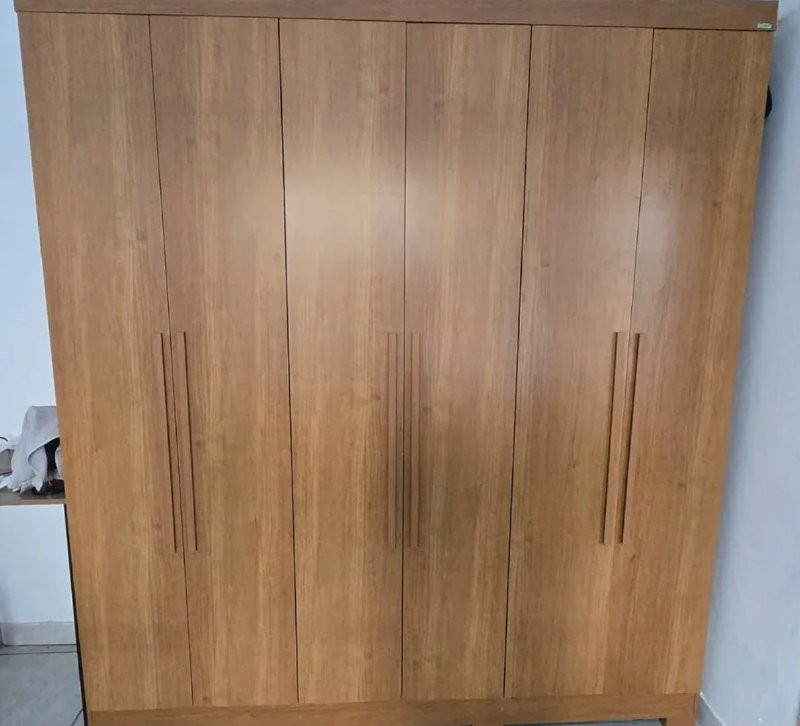 Guarda-roupa Casal 6 Portas 2 Gavetas França