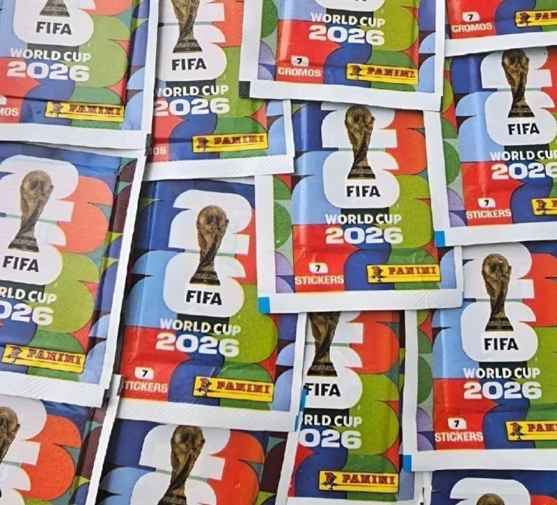Kit 700 Figurinhas Copa do Mundo 2026 - 100 Envelopes