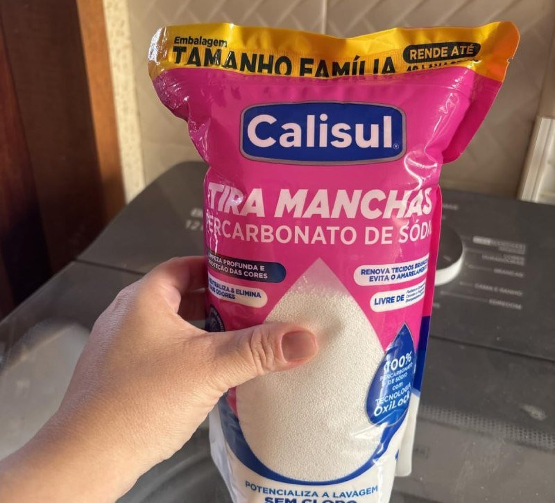 Percarbonato de Sódio 1kg 100% Puro - Calisul