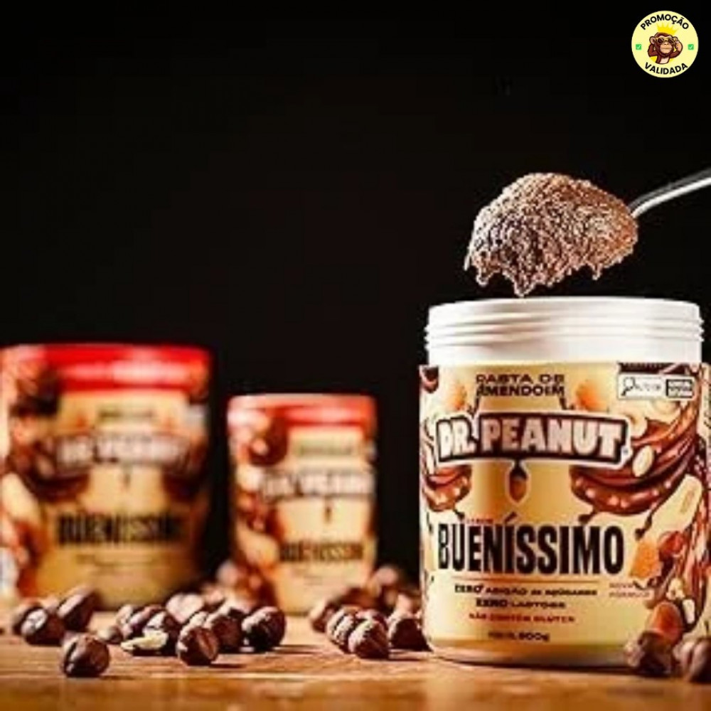 Dr. Peanut Pasta de Amendoim Bueníssimo 250g