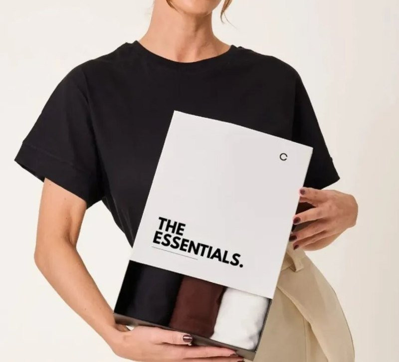 Kit 3 T-shirts Oversized Classic Algodão