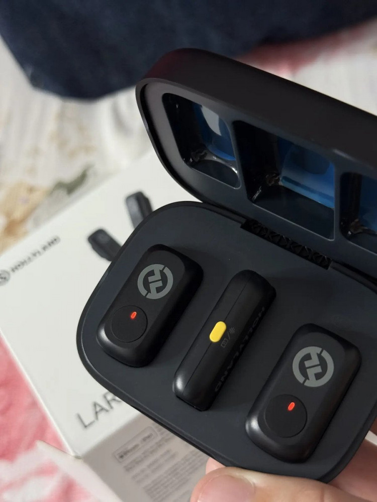 Microfone Hollyland Lark A1 Duo USB-C Preto