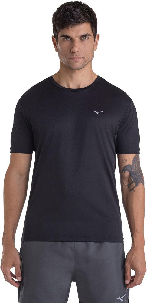 Camiseta Mizuno Nirvana Masculina Preto