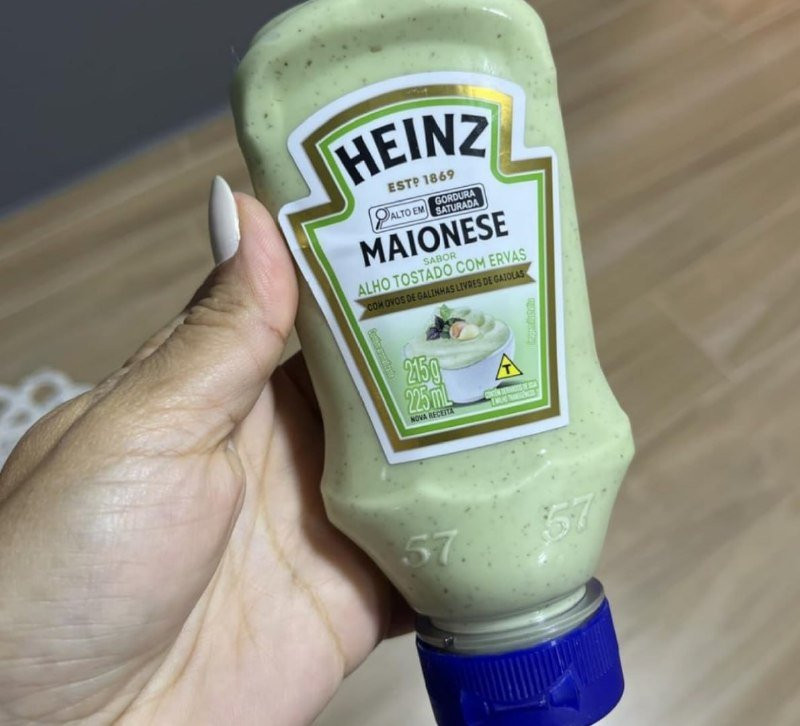 Heinz Maionese Alho Tostado com Ervas 215G