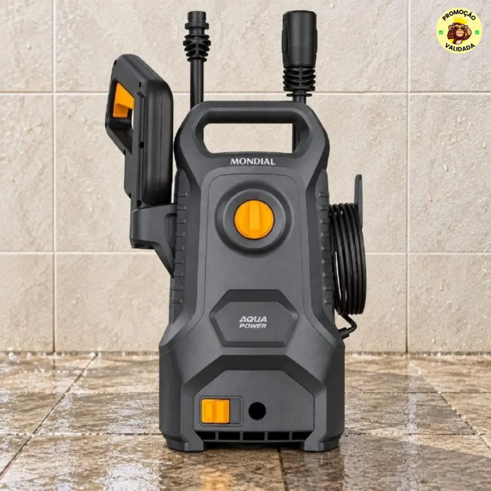 Lavadora de Alta Pressao Aqua Power Mondial 1400w 220V