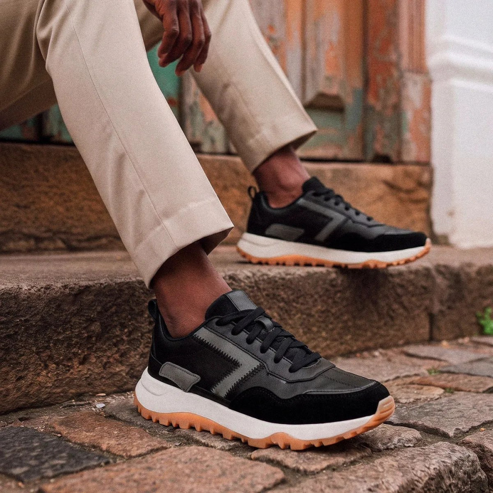 Tênis Sneaker Sandrini Spryte Masculino Casual
