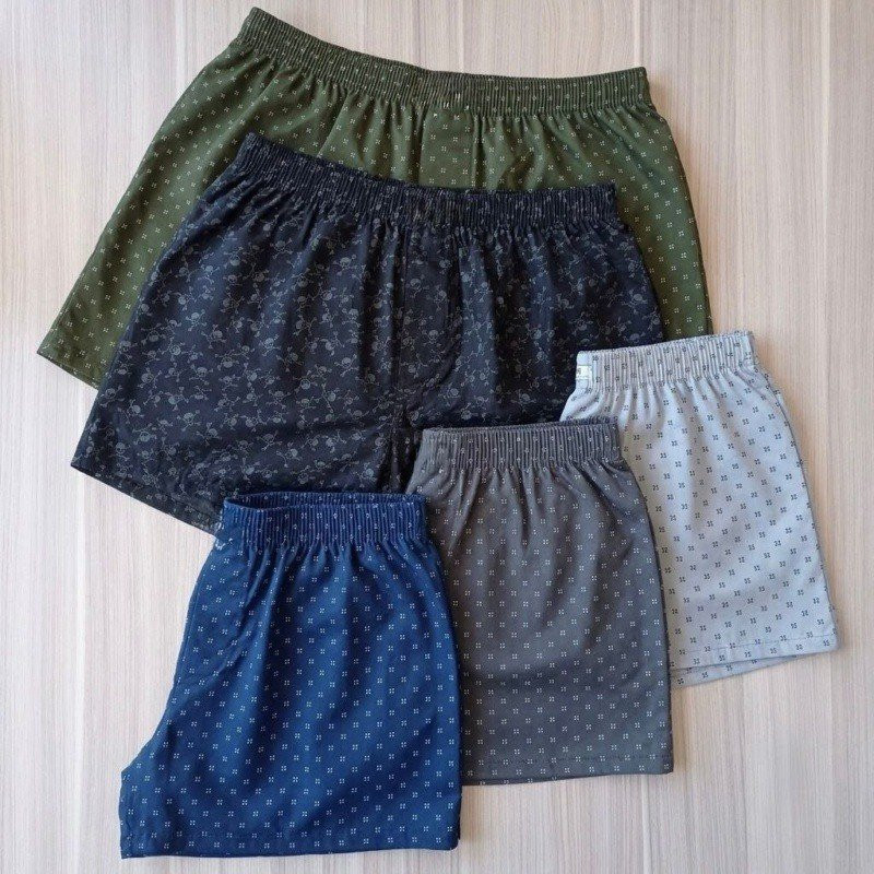 🩲 PIJAMA DE MACHO ALPHA Kit com 5 Cueca Samba Canção