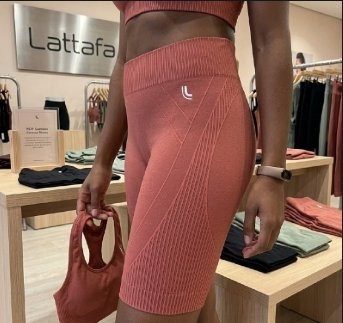 Bermuda Legging Compressão Esportiva