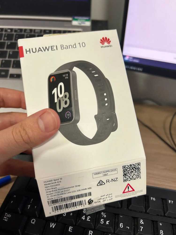 Smartwatch HUAWEI Band 10 Preto Android/iOS