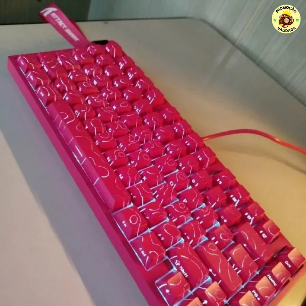 Teclado Mecânico Attack Shark R82he