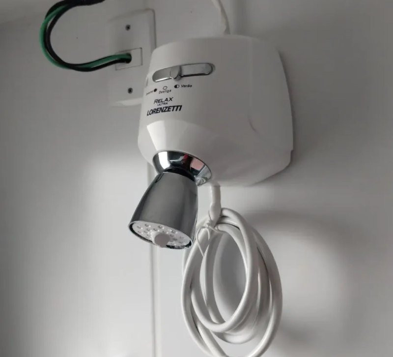 Chuveiro Elétrico de Parede Lorenzetti Relax Ultra 5500W