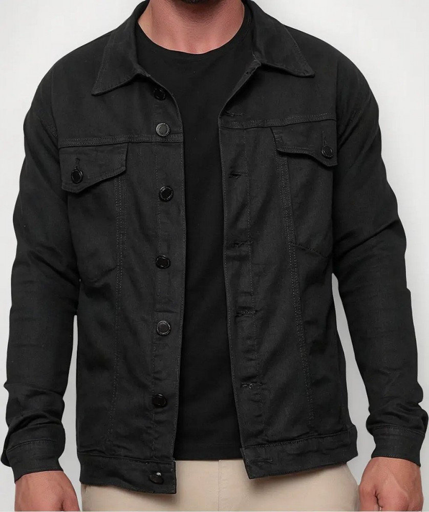 Jaqueta Masculina Sarja Jeans Slim Premium