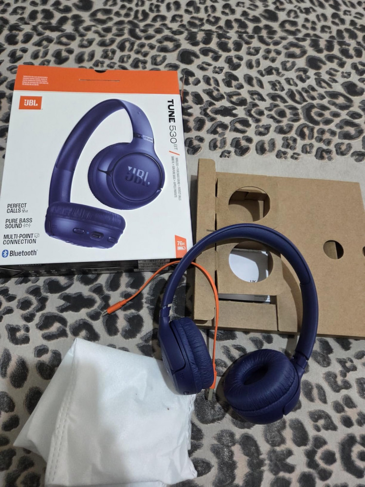 JBL Fone de Ouvido Bluetooth Tune 530BT Azul
